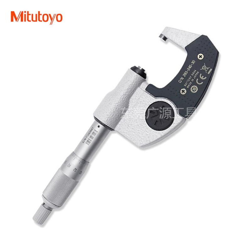 日本三丰293系列外数显千分尺径0-25mm 293-240 高精度0.001mm