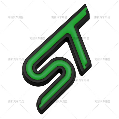 ST car sticker modified ST car sticker suitable for new Mondeo Focus Fiesta metal rear sticker side sticker