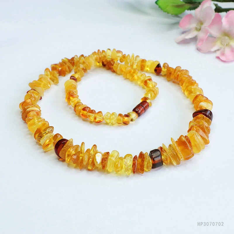 Yuxiu натуральное Янтарное ожерелье с сокровищами пчелиный воск кровь тычет золотом Abo с формой висящей цепи фабрика hp307070702