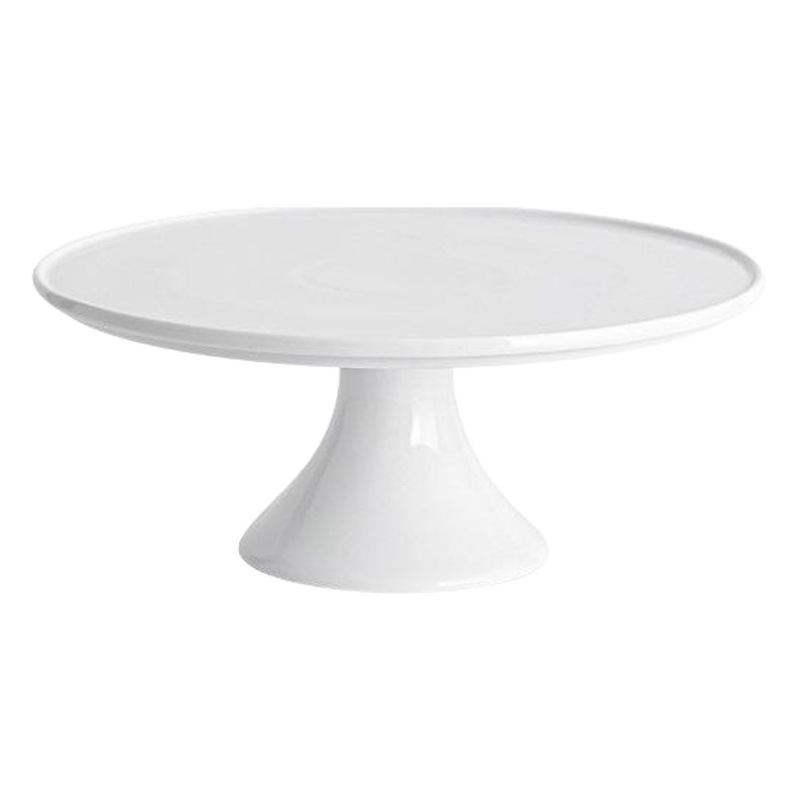 INS nórdico ligero estilo de lujo estilo simple Placa de postre de boda bandeja de pastel de pierna alta Mesa de postre Placa de pastel de cerámica