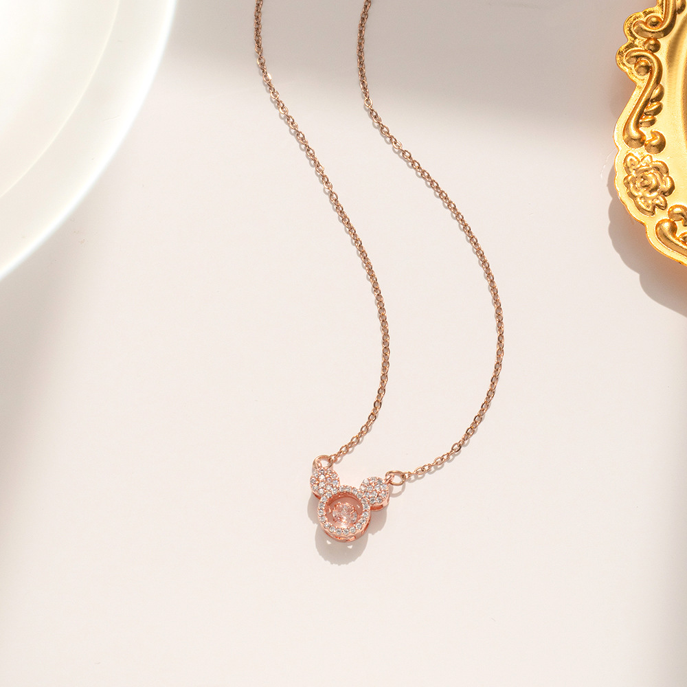 Smart Necklace Women&#39;s ins Simple Trendy Clavicle Chain Temperament Light Luxury Titanium Steel Necklace Pendant Accessories_voghion.com