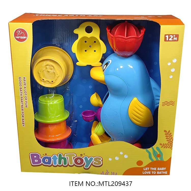 Игрушка-ветряк для игры в воде в ванной для мальчиков и девочек, дельфин