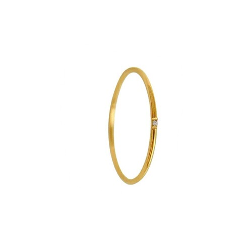 Japanese and Korean ultra-fine zircon titanium steel ring women's niche light luxury ins simple design plain ring tail ring ring does not fade