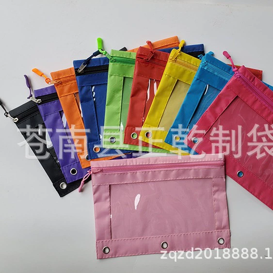 Pencil case, pendant with zipper for documents