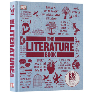 DK Literature encyclopedia English original popular science The Literature Book Encyclopedia of Human Thought series