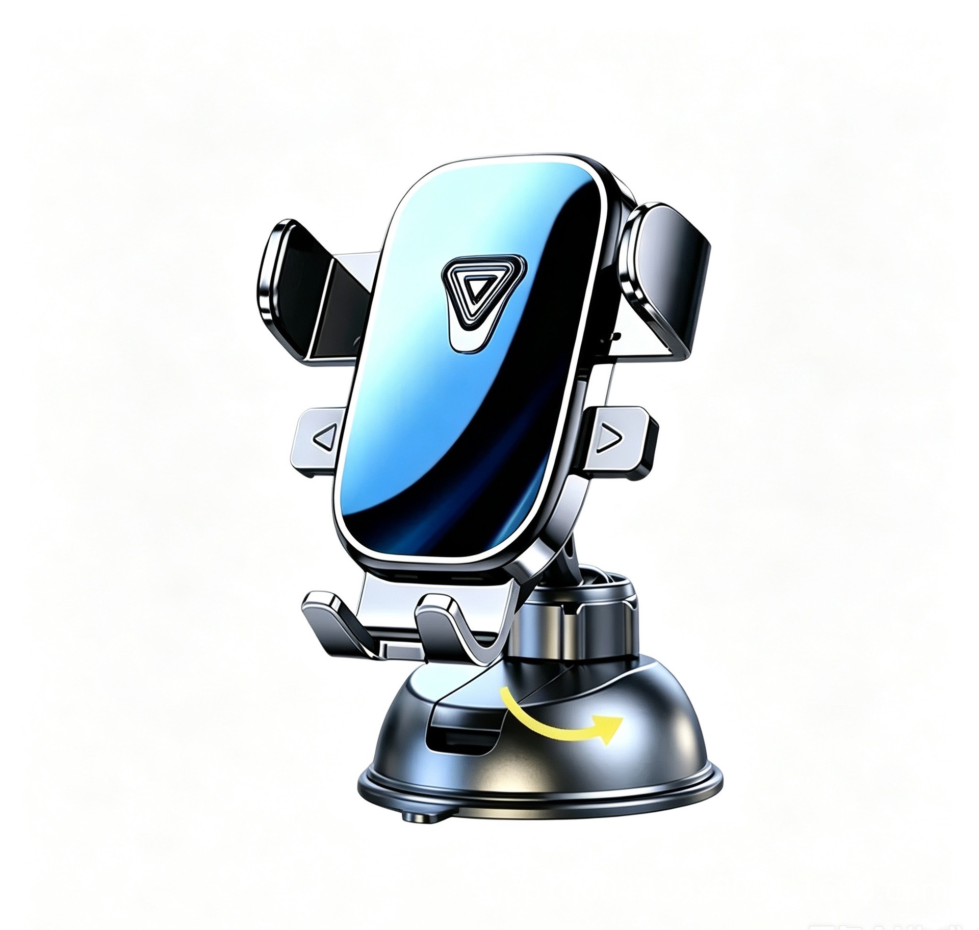 New Model Car Phone Holder with Inverted Hook, Universal Car Mount for Horizontal and Vertical Support, Navigation Compatible, Direct Factory Wholesale