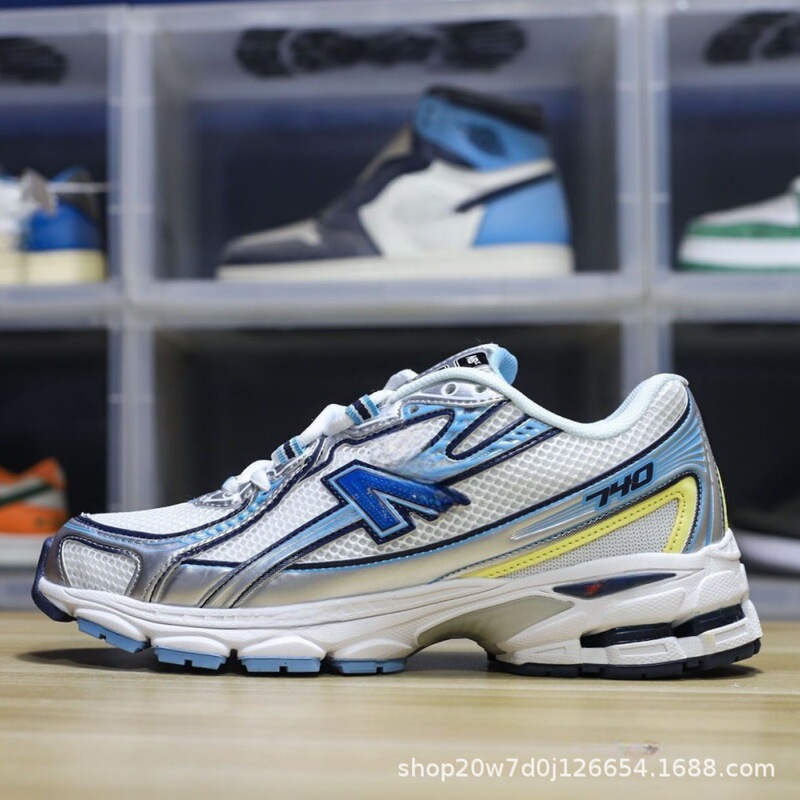 クロスボーダー莆田靴高バージョンNB MR740男女ジョギング靴レトロカジュアルカップルプロスポーツランニング靴|undefined