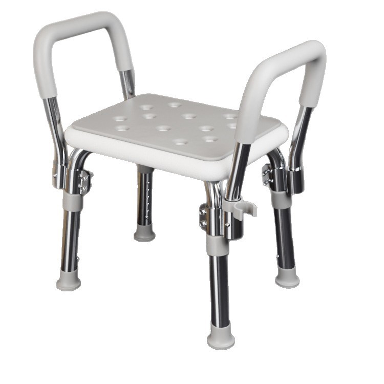 Silla especial para personas mayores para bañarse, silla de ducha, silla de doble propósito para sentarse y usar el baño, taburete de baño, bidé con ventosa antideslizante para inodoro.