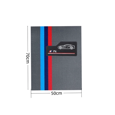 Universal Foot Pad — Mats, Universal Easy-To-Clean Car Mats - bmw-gray-single-driver-5070