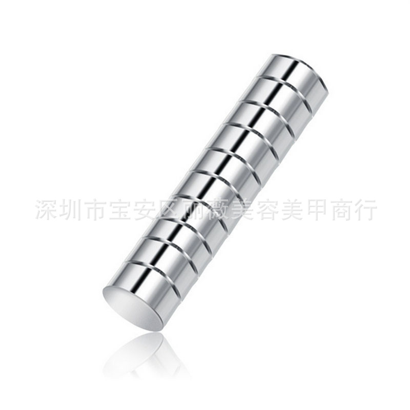 10 juegos de imanes cilíndricos