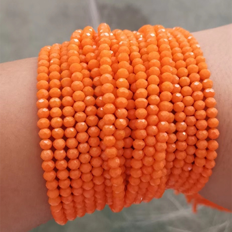 신선한 오렌지 도자기