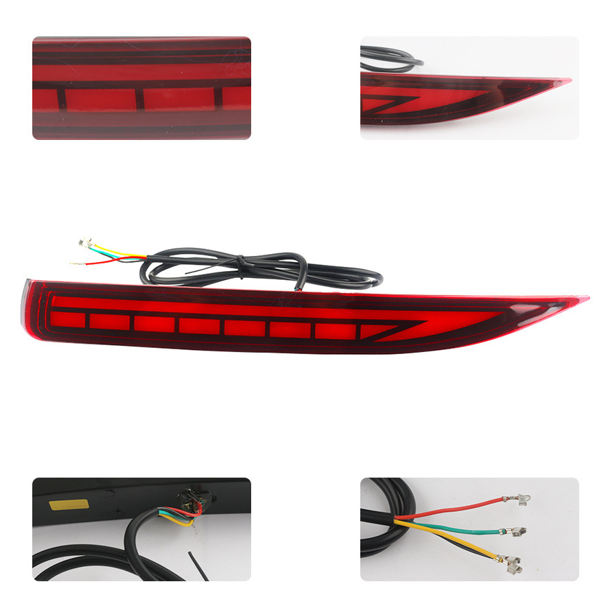 Aplicable 19 - 24 nuevo corolla guía de luz LED luz de barra trasera luz de freno luz trasera luz de niebla luz de freno correa dirección