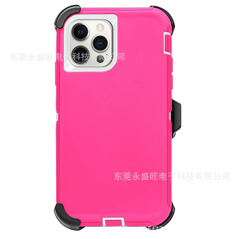 iPhone17PROMAX 3 耐性携帯電話ケース Apple 17Air 落下防止保護カバー PLUS Defender に適しています。|undefined