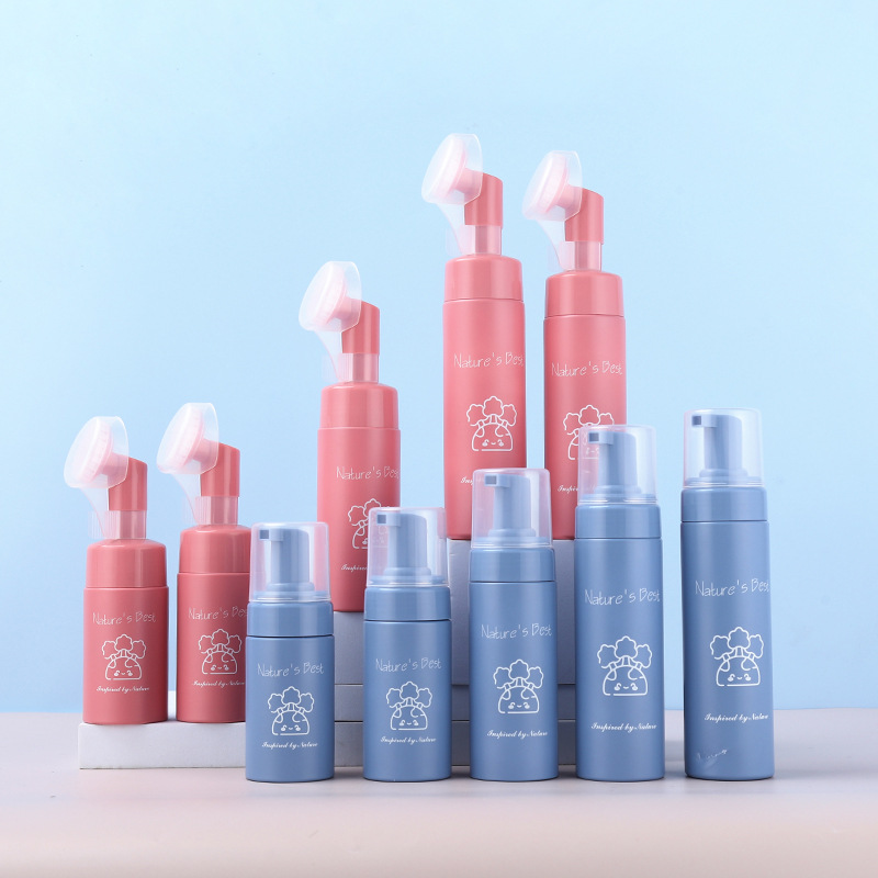 慕斯瓶100ml120ml150ml180ml200mlPET塑料泡沫泵瓶起泡器瓶