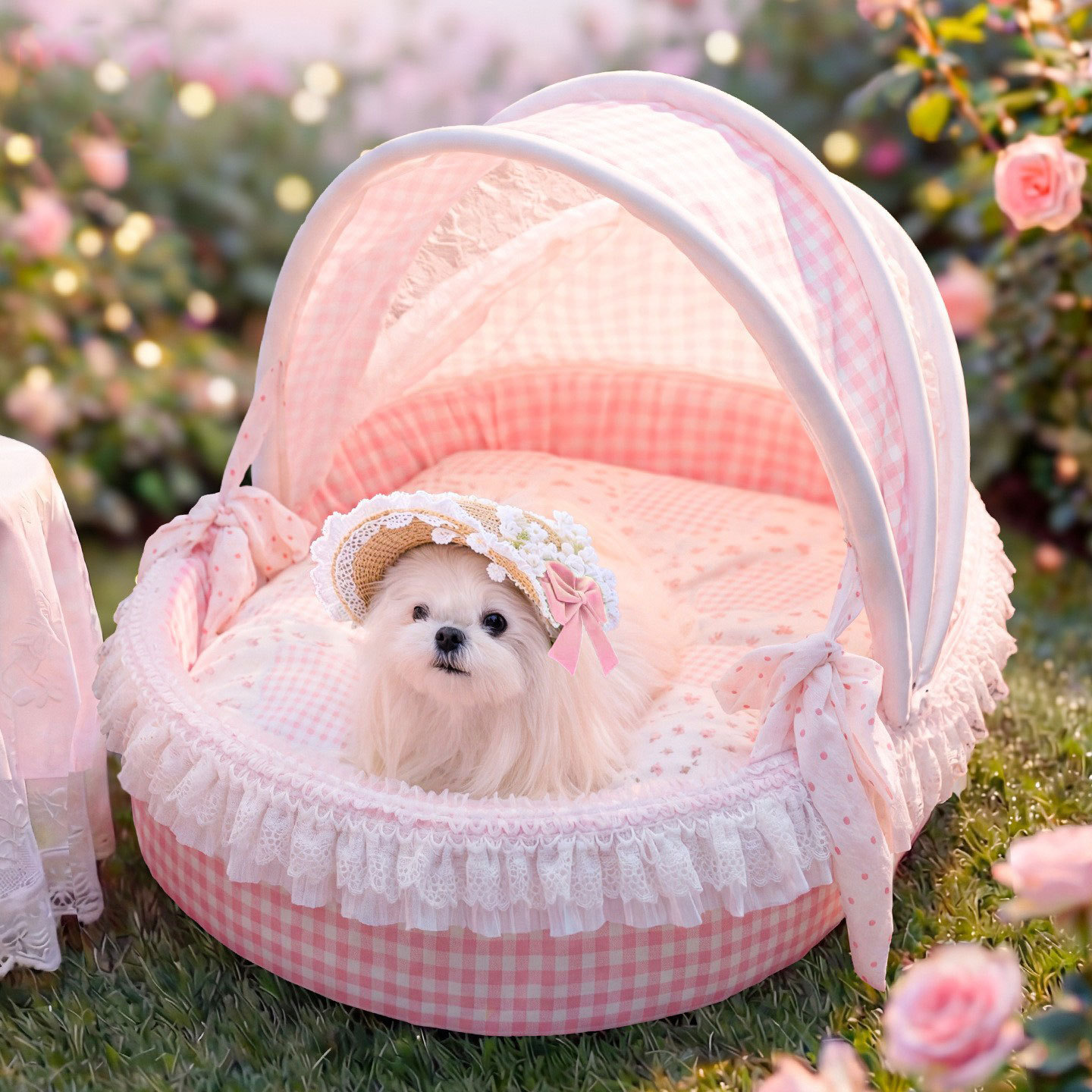 26 años de nuevo primavera y verano cuna princesa cama de perros tiendas de cama mascota desmontable perros pequeños y medianos perros y gatos