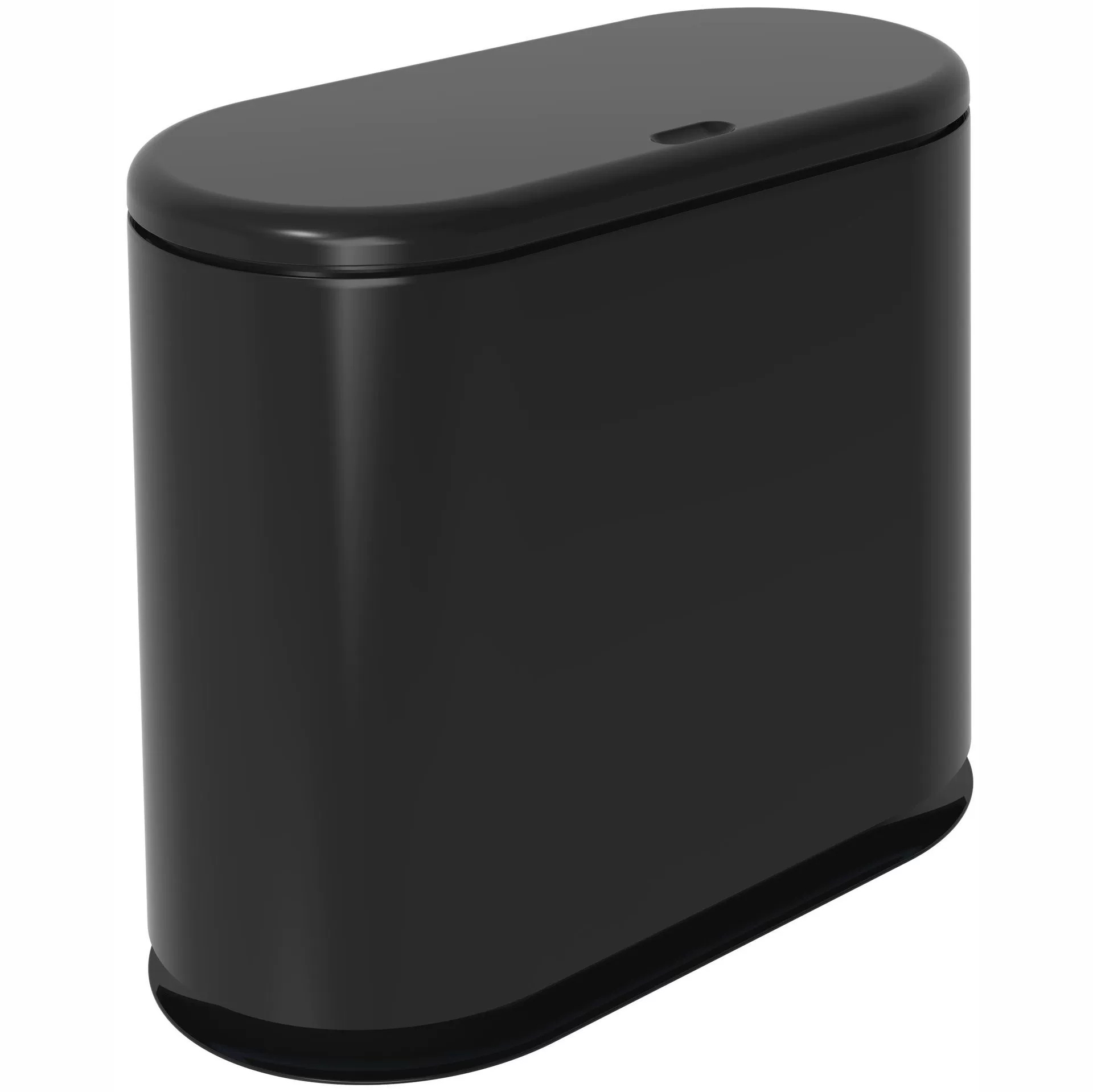 Овальная мусорная корзина пресс-типа в японском стиле Зазор для ванной Бытовое пластиковое ведро Классификация Хранение Мусорное ведро большой емкости