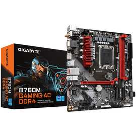 新品技嘉GIGABYTE B760M GAMING AC DDR4主板适用CPU13600K\13400