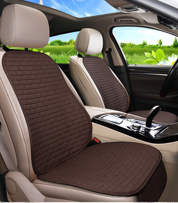Seat Cover — Universal Seat cushion, seat cover - coffee-color-single-seat