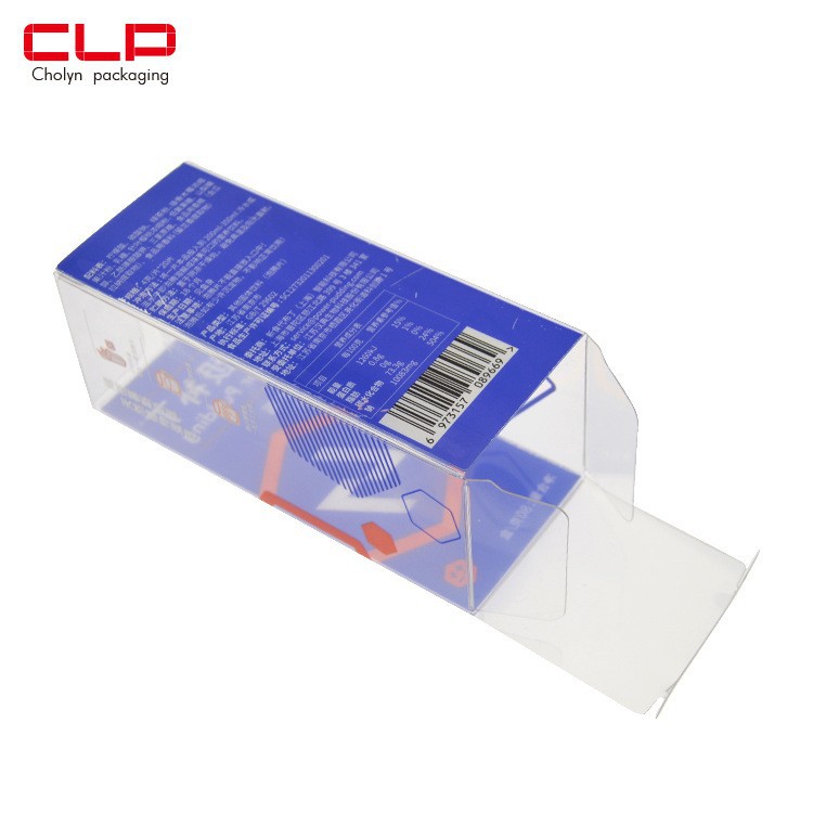 彩印pet包装盒PVC透明盒PP磨砂盒 印刷胶盒塑料斜纹折盒厂家定 制