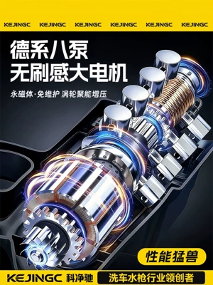 Portable car washer – battery