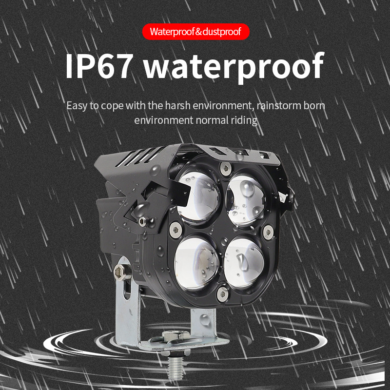 Transfronteriza nuevo vehículo todoterreno de 3 pulgadas 40W LED proyector modificado capó del motor parachoques delantero lámpara de calle luz de conducción de Ingeniería