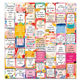 Cross-border encouragement greeting cards 50 blank English Europe and the United States to encourage DIY creative postcards can be written in stock wholesale