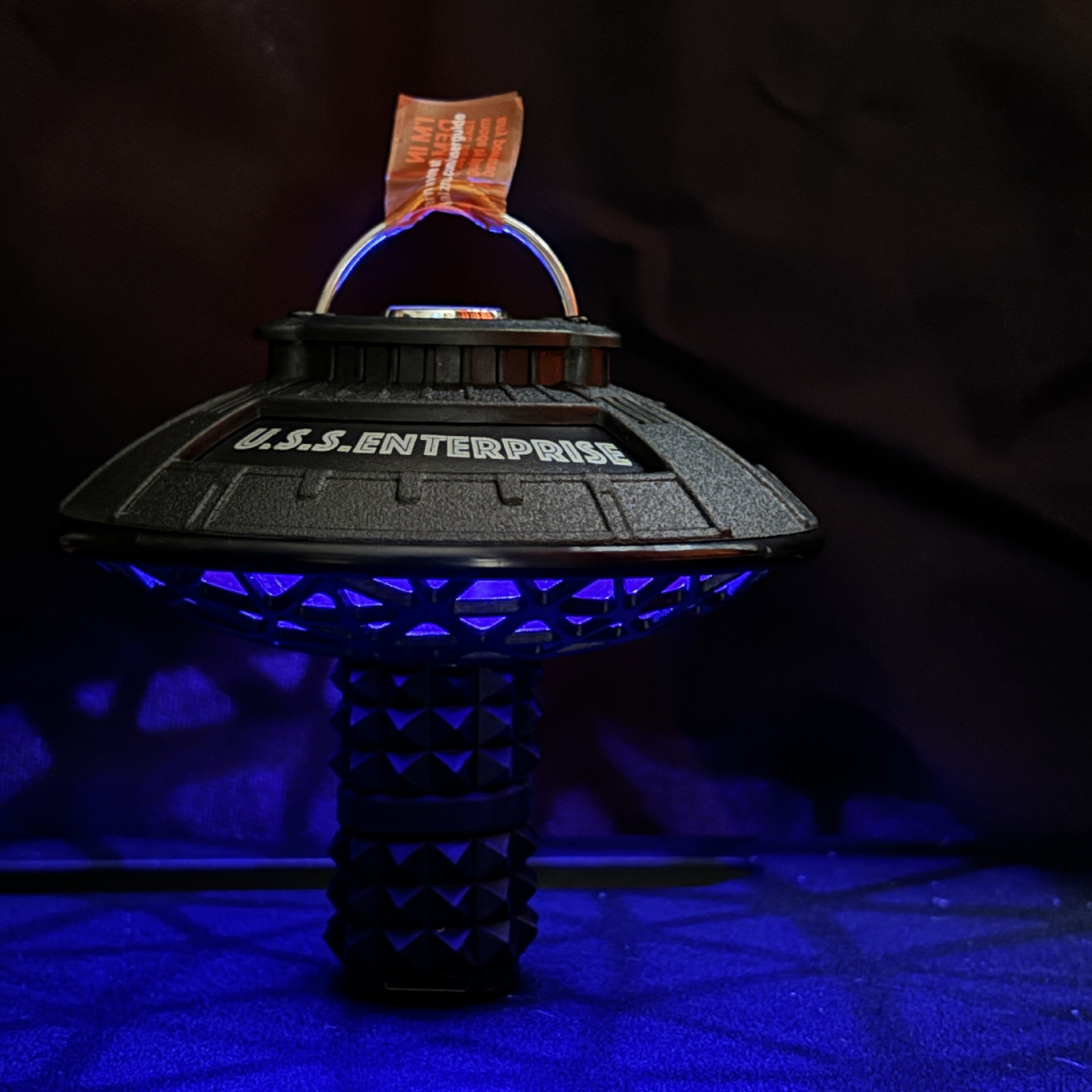 Camping Lampshade GZ Lamp UFO Lampshade Warm Light Atmosphere Sci-fi Space Star Theme Crossing Trek Lamp Gz Accessories
