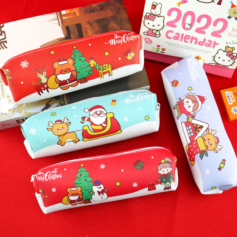 Regalos de Navidad brillante collar Santa Claus pulsera juguetes para niños regalos de vacaciones para estudiantes niños
