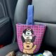Office workers portable handbag canvas bucket bag cute bucket hand-carried lunch bag Baoma going out handbag