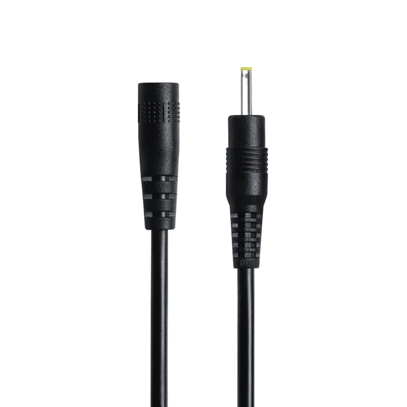 DC, copper black power cable, extender, custom-made