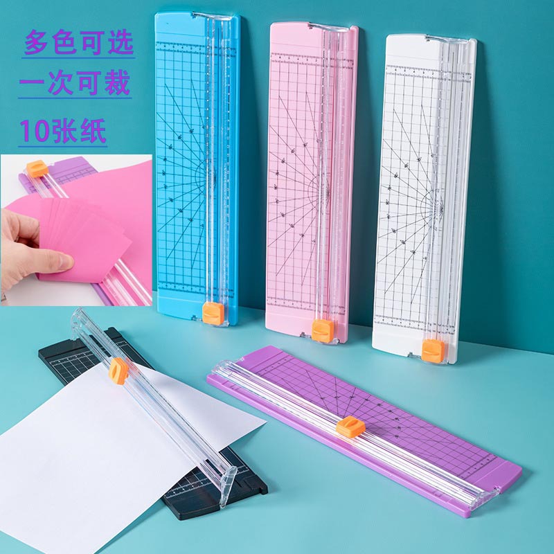 Two-Way Paper Cutter Paper Cutter Office Portable Photo Cutter Mini A4 Manual Photo Paper Cutting Wholesale