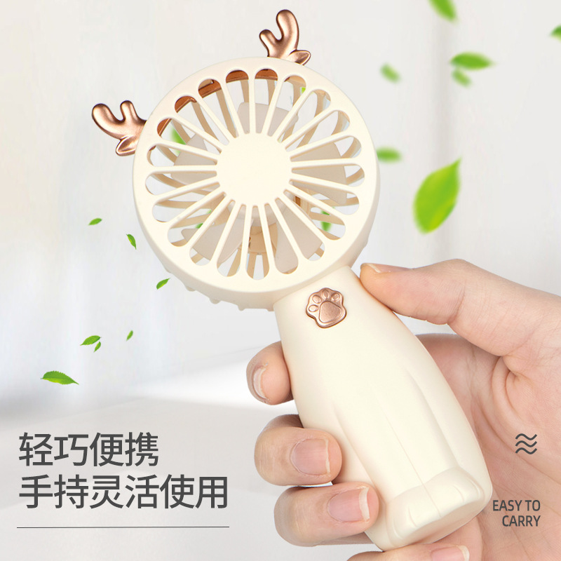 Cartoon air fan for students