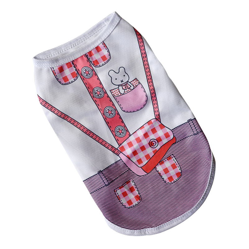 빨간 배낭 - 만화 조끼