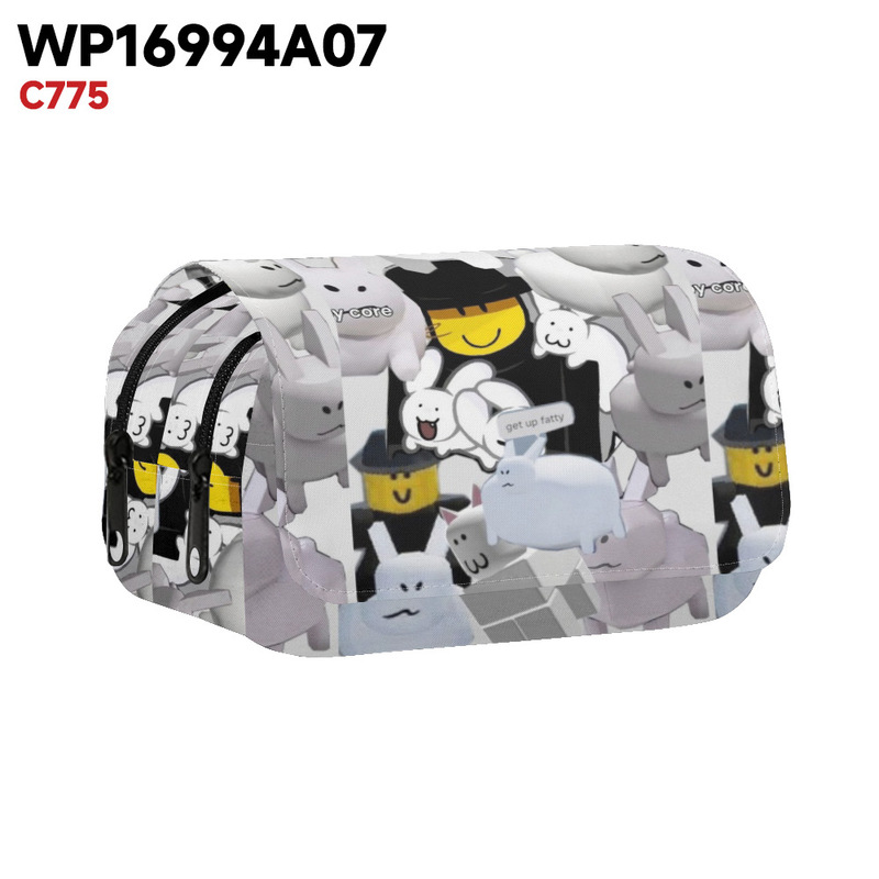 3D新品跨境游戏 Roblox Forsaken Gubby 双层翻盖笔袋儿童文具|undefined