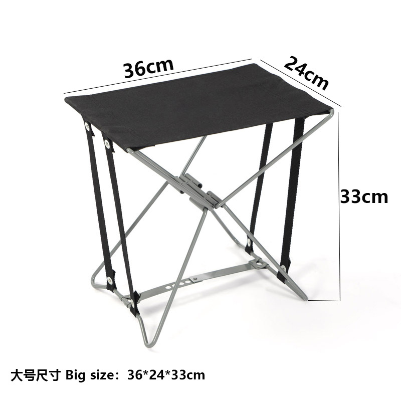 Al aire libre portátil ultraligero pequeño Maza picnic camping pesca silla plegable simple