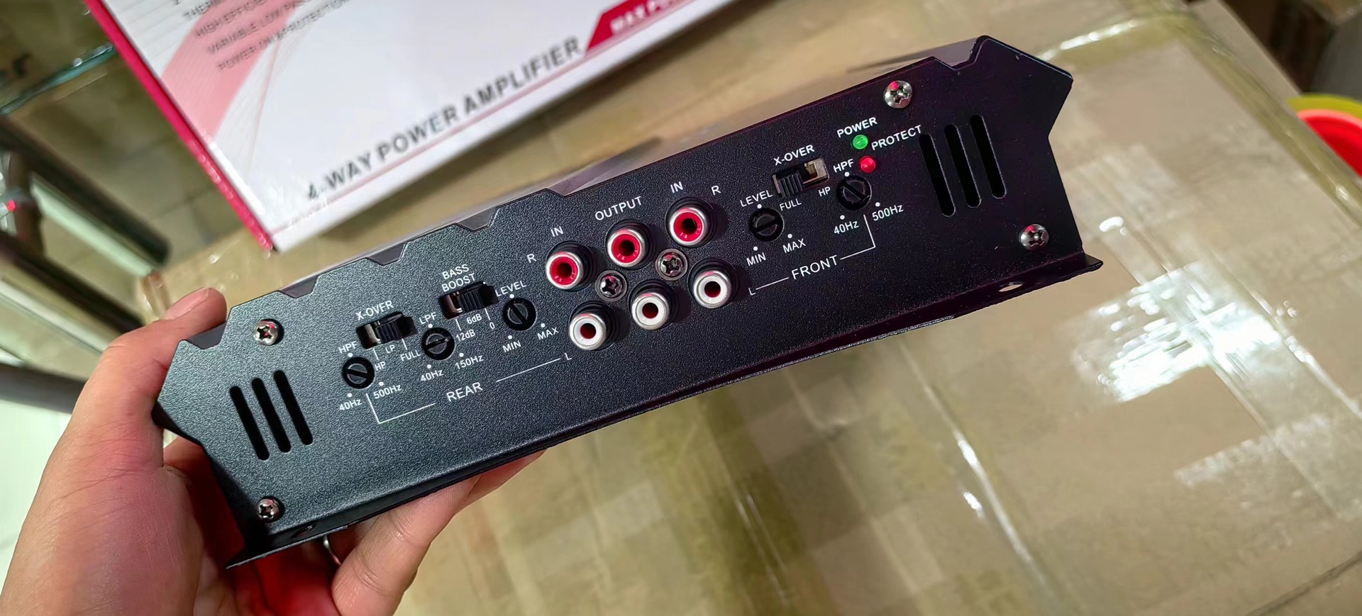 Pioneer four-way car power amplifier four-channel four-way high-power push four-door horn car power amplifier push subwoofer