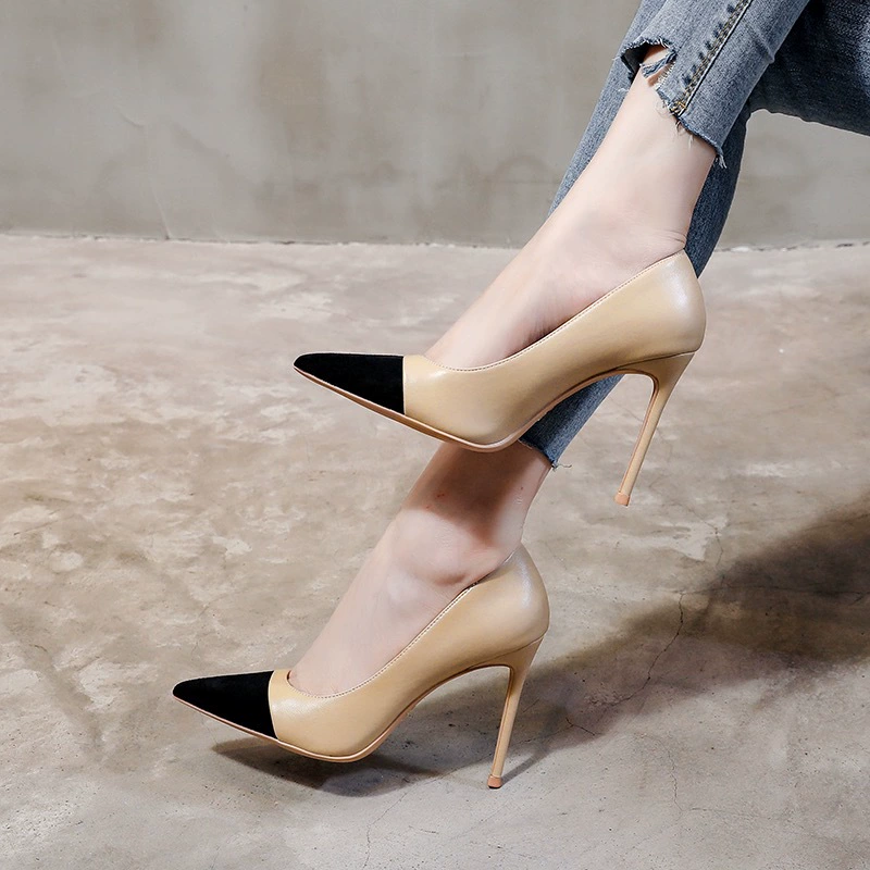 Новые туфли на высоком каблуке для женщин на каблуке осенью 2025 года