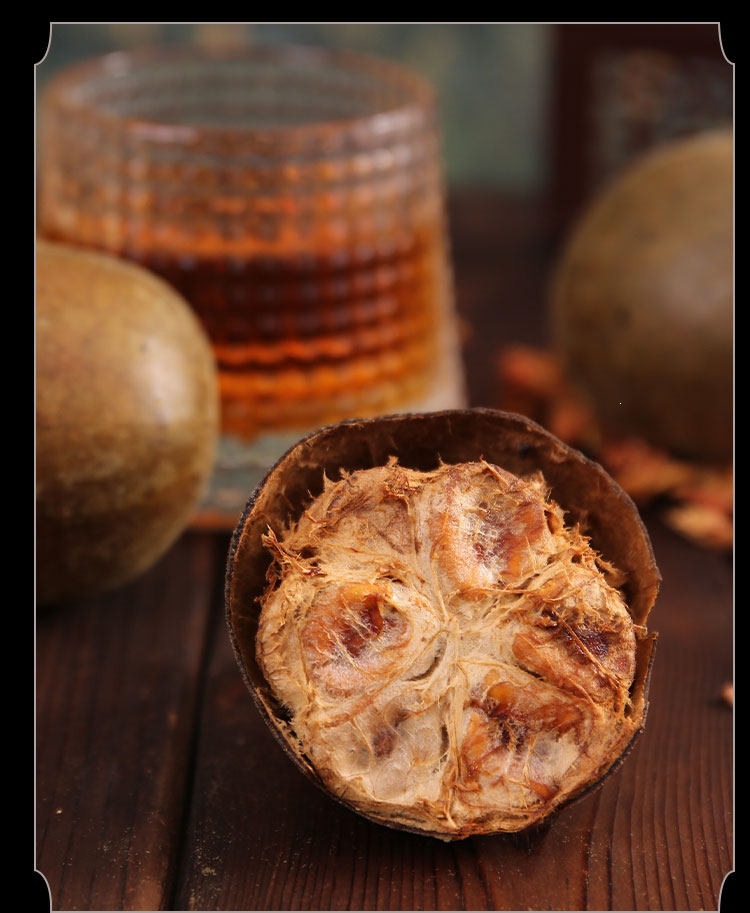Dried Luo Han Guo Monk Fruit Whole Pods 20-30mm Guangxi 2024 Harvest Herbal Tea Ingredient preparation