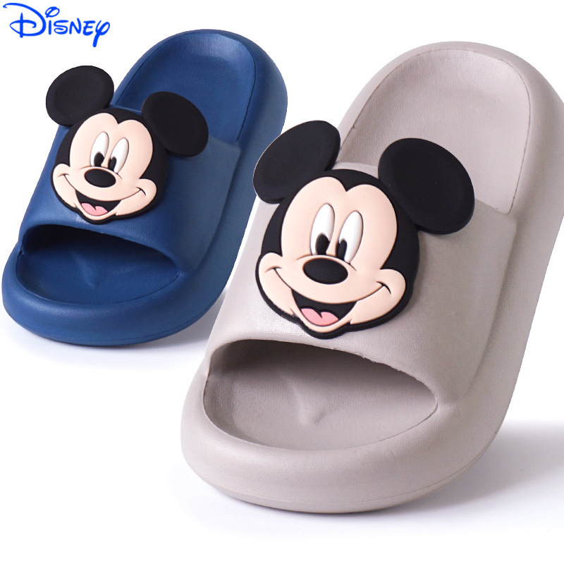 Dropshipping Wholesale Lianzhong Genuine Mickey Elsa Children's Sandals Summer Cartoon Lightweight Soft-Soled Home Slippers