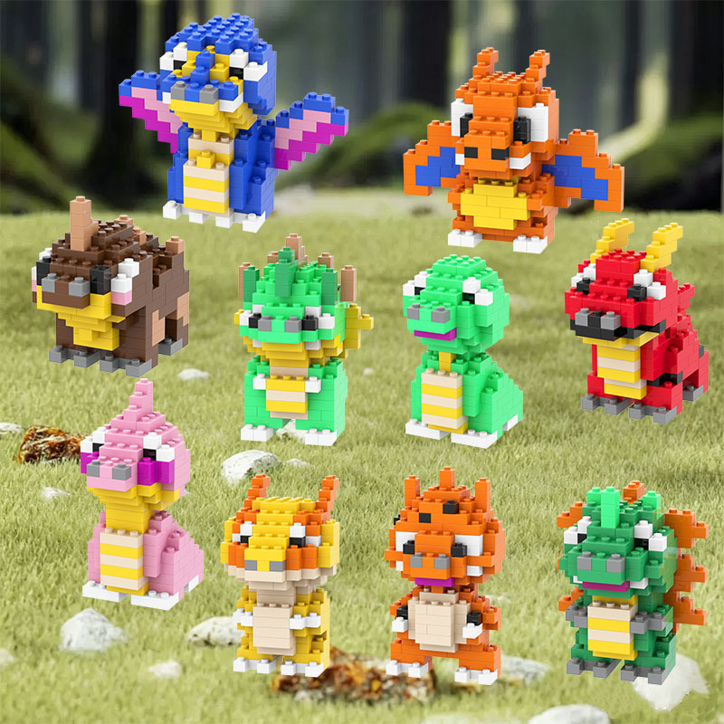 Compatible with Small Particle Dinosaur Building Blocks, Children's Educational Assembly Building Block Toys, Small Gifts for Students, Manufacturer's Ready Stock Wholesale Compatible with Small Particle Dinosaur Building Blocks, Children's Educational Assembly Building Block Toys, Small Gifts for Students, Manufacturer's Ready Stock Wholesale