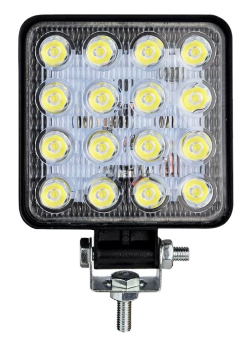 SUV, светодиодная квадратная потолочная лампа, головные фары, оптом, 48W, ebay, Amazon