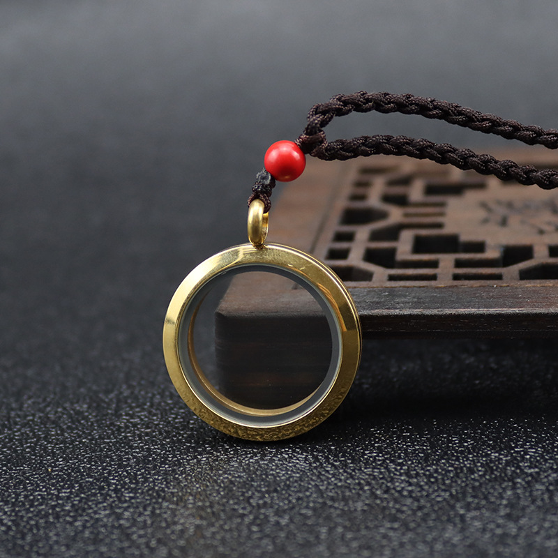 30mm 황금 진사 병 (빈 병) + 커피 로프