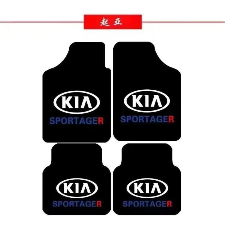 Transfronterizo de pie de coche GM alfombra antideslizante desgaste alfombra pie Mat cristal terciopelo coche pie Mat anti-sucio mat