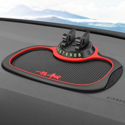 Anti-slip mat Anti-Slip Mat, Adsorption and High - red-have-a-safe-journey-anti-slip-mat