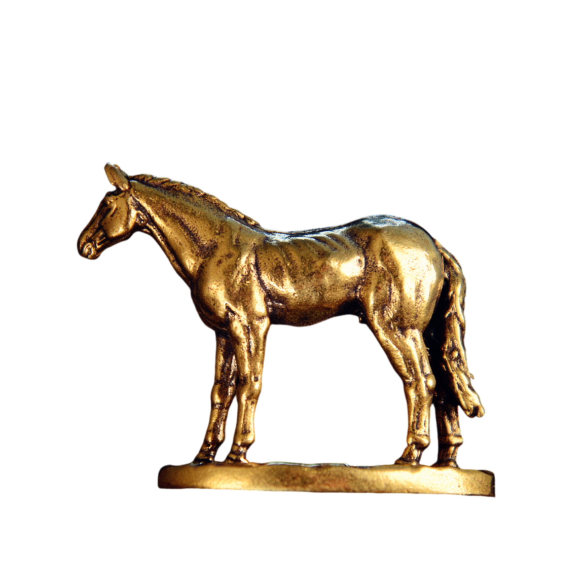 Caballo de latón para el éxito Tang Ma adornos para el hogar adornos de escritorio de oficina té mascota decoración de papel adornos de caballo de cobre