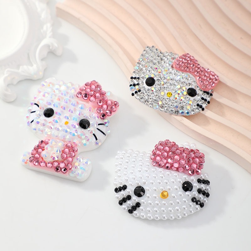 New Cute Resin Cat Mobile Phone Case Children's Jewelry Shoe Flower Decorative Patch