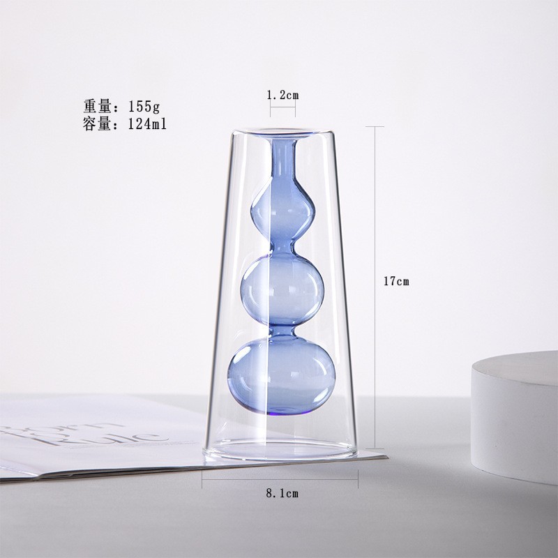 Azul claro de tres bolas