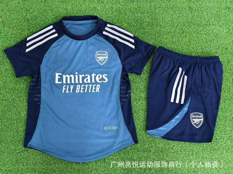 2526サッカーユニフォーム選手版アーセナルマイアミパリチェルシーポルトガル国米マルセイユ子供服セット|undefined