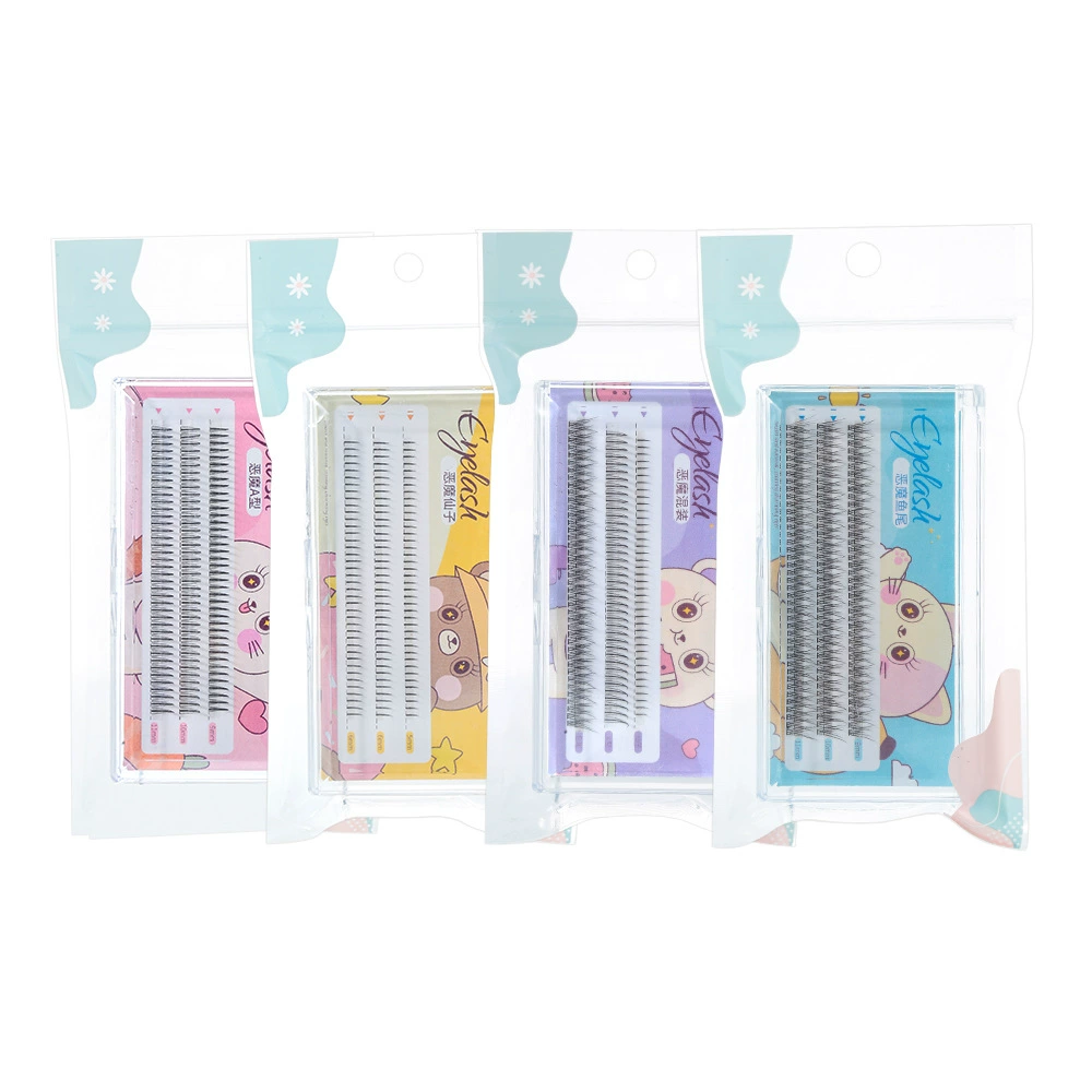 False eyelashes LMLTOP — individual clusters & set styles, assorted tools and glue options