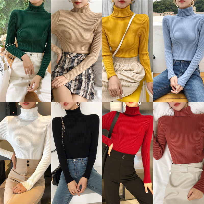 2021 new women's knitted sweater wholesa...